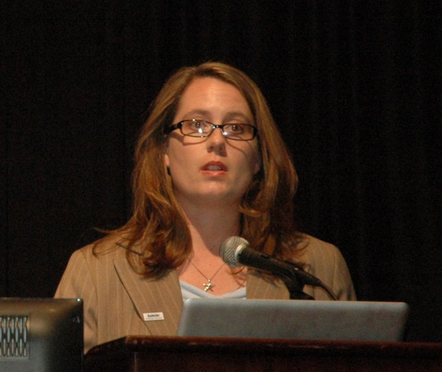 A photograph of Heather Rectanus, Ph.D.