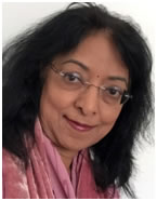 A photograph of Usha Vedagiri