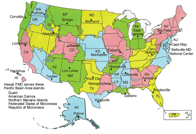 Plant Materials Centers Locations