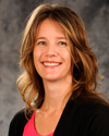 A photograph of Michelle Heacock, Ph.D.