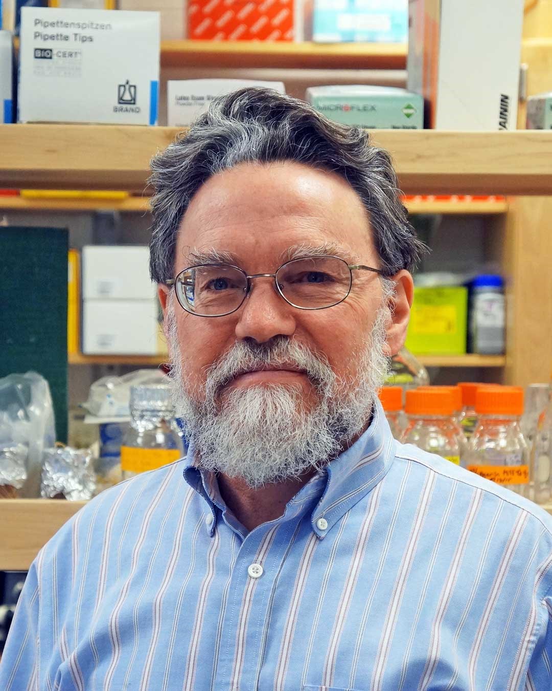 A photograph of Mark Hahn, Ph.D.