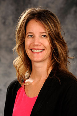 A photograph of Michelle L. Heacock, Ph.D.
