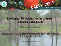 Ecological Revitalization Information Session Case Study