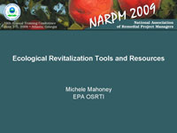 Ecological Revitalization Presentation Four