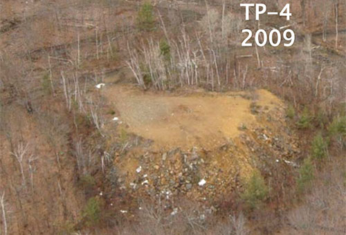 Elizabeth Mine TP-4 Before Excavation