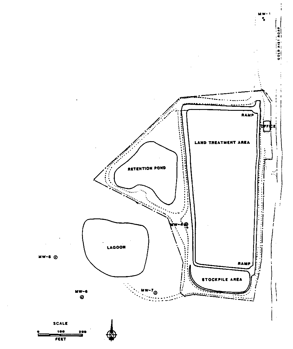 Figure 3. Land Treatment Area Location