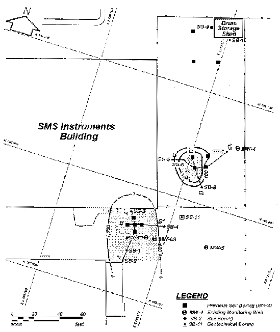 Figure 4. VOCs in Soil at the Water Table