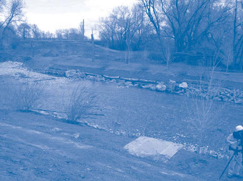 Figure 4. Restoration of river banks along the Poudre River was designed to accommodate heavy recreational use while providing ecological benefits.